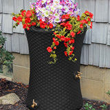Impressions Nantucket 50 Gallon Rain Saver - Black