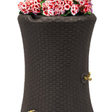 Impressions Nantucket 50 Gallon Rain Saver - Dark Brown