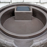 Impressions Nantucket 50 Gallon Rain Saver - Dark Brown