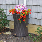Impressions Nantucket 50 Gallon Rain Saver - Dark Brown