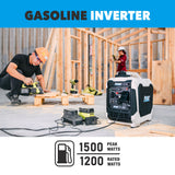 Pulsar PG1202s 1200W Peak 900W Rated Portable Gas-Powered Generator-0