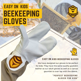 Sting Stopper Kids Beekeeping Gloves