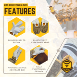 Sting Stopper Kids Beekeeping Gloves