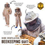 Sting Stopper Kids Ventilated Beekeeping Suit