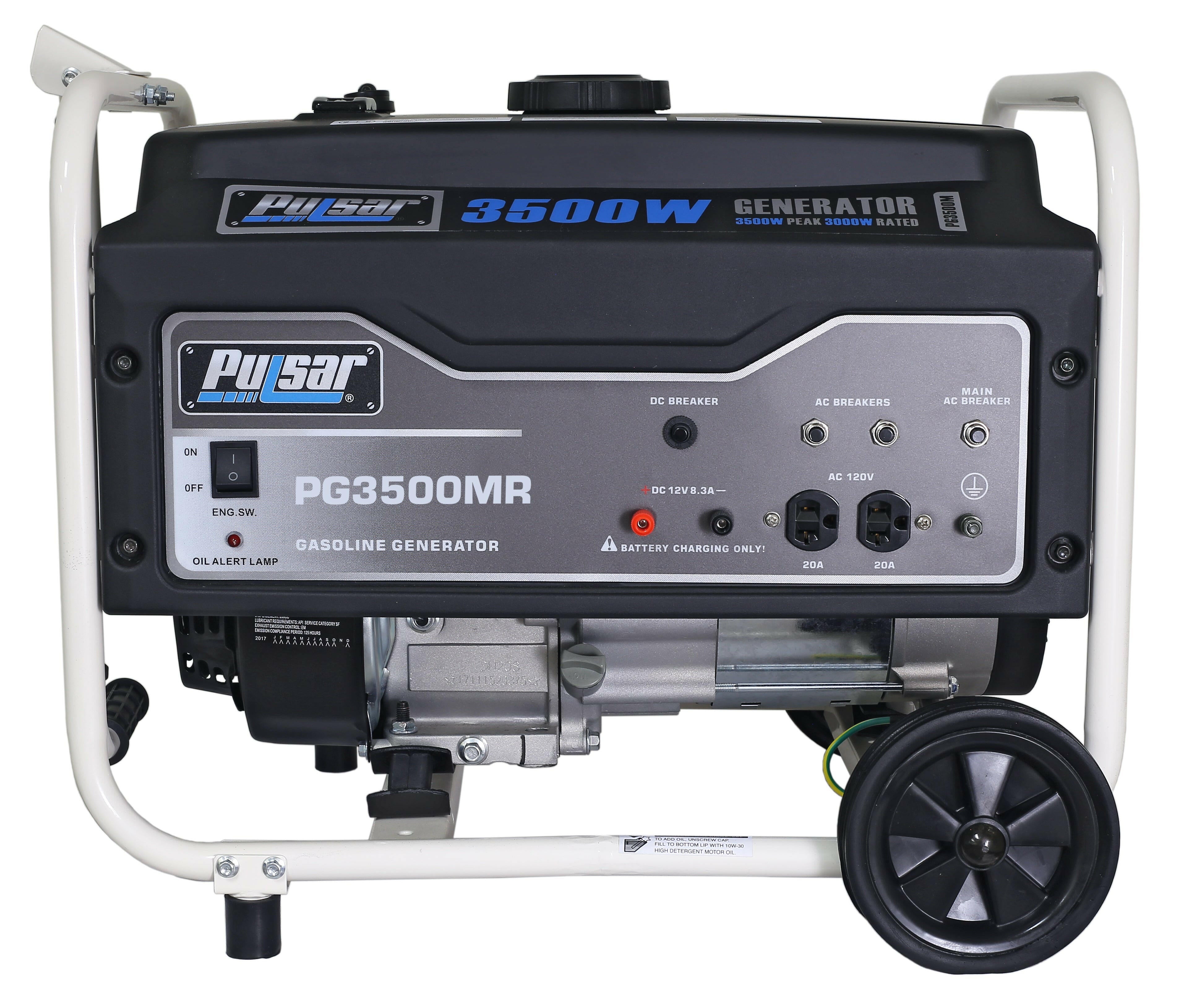 Pulsar 5250 Peak Watt Gas-Powered Portable Generator-0