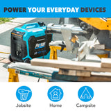 Pulsar 4,000-Watt Dual Fuel Inverter Generator with CO Sentry