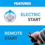 Pulsar 4,000-Watt Dual Fuel Inverter Generator with CO Sentry