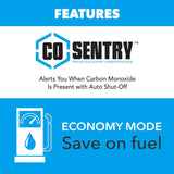 Pulsar 4,000-Watt Dual Fuel Inverter Generator with CO Sentry