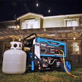 Pulsar 7,750-Watt Dual Fuel Portable Generator