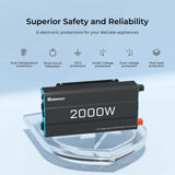Renogy - P2 Series - 2000W 12V Pure Sine Wave Inverter