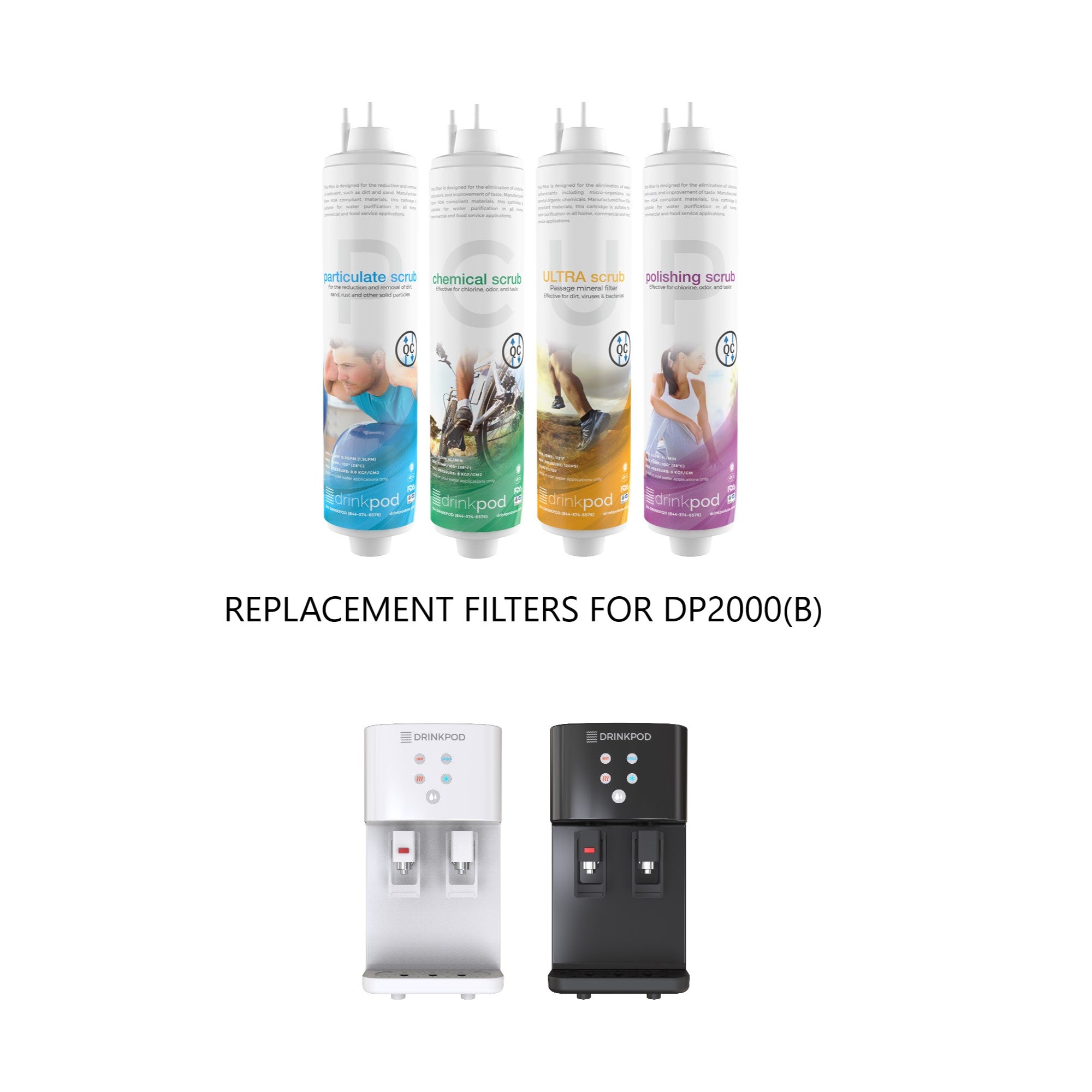 2000 Series Quick-Connect ULTRA+4 Filter Pods Package-1