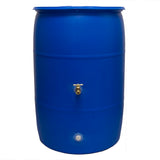 Good Ideas Big Blue 55 Gallon Rain Barrel