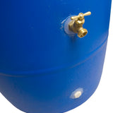 Good Ideas Big Blue 55 Gallon Rain Barrel