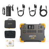 PECRON E2000LFP Expandable Portable Power Station - 2000W, 1920Wh
