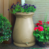 Rain Wizard Urn 65 Gallon Rain Barrel - Khaki