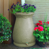 Rain Wizard Urn 65 Gallon Rain Barrel - Sandstone