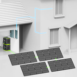 Nature's Generator 200W Folding Solar Panel