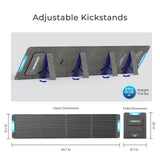 Renogy 200W Portable Solar Panel, IP65 Waterproof Foldable Solar Panel Power Backup, Solar Charger for Power Station RV Camping-4