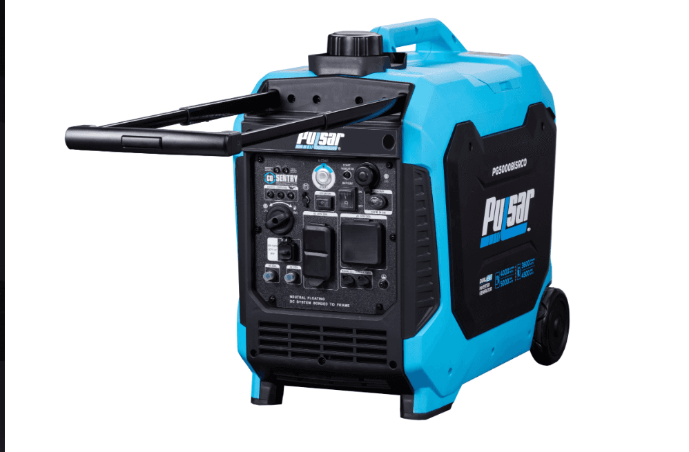 Pulsar 5 250-Watt Dual Fuel Portable Generator with CO Sentry-2