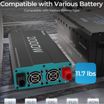2000W 12V Pure Sine Wave Inverter (New Edition)-1