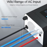 2000W 12V Pure Sine Wave Inverter Charger w/ LCD Display-4