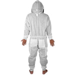 Beekeeping Starter Kit For Beekeepers With OZ Bee Premium 3 Layer Mesh Ventilated Hoodie Style Suit Protective Gear-4