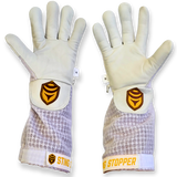 Sting Stopper Ventilated Goat Skin Beekeeping Gloves