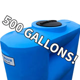Sure Water 500-Gallon Plastic Doorway Emergency Water Storage Tank