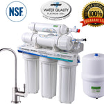 Reverse Osmosis 5 Stage Under Sink with Brushed Nickel Faucet-3