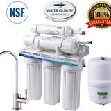 Reverse Osmosis 5 Stage Under Sink with Brushed Nickel Faucet-3