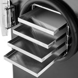 VEVOR Vacuum Freeze Dryer Machine, 8.8-13.2 lbs/Batch, 4-Layer Trays, Adjustable Timer and Temperature Control, Black