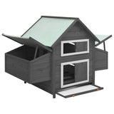 Chicken Coop With Two Nesting Boxes, Solid Fir Wood