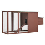 Chicken Coop With Nesting Box, Solid Pine Wood
