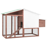 Chicken Coop With Nesting Box, Solid Fir Wood