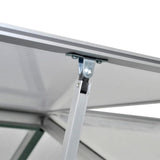 8 x 14 ft Walk-In Greenhouse, Polycarbonate Panels, Heavy-Duty Aluminum Frame