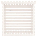 vidaXL Firewood Storage Log Rack, Solid Wood Pine