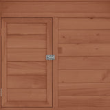 Chicken Coop With Two Nesting Boxes, Solid Fir Wood