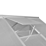 8 x 14 ft Walk-In Greenhouse, Polycarbonate Panels, Heavy-Duty Aluminum Frame