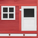 Chicken Coop With Nesting Box, Solid Fir Wood