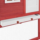 Chicken Coop With Nesting Box, Solid Fir Wood