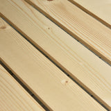 Outsunny 47" x 21" Elevated Wooden Planter Bed with Lockable Wheels, Storage Shelf, Filter Fabric & Drainage Holes, Natural