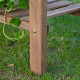 Outsunny 39" Wooden Potting Table with Sliding Tabletop, Dry Sink, Storage Shelf, Brown