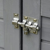 PawHut 96.5" Portable Chicken Coop for 2 - 4 Chickens, With Henhouse, Run, Nesting Box, Wheels, Gray