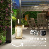 Outsunny 12' x 20' Wooden Pergola, Gray