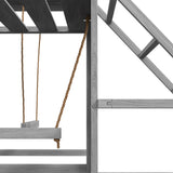 PawHut Chicken Chicken Activity Play Struture With Wood Stand, Ladder Platforms, for 10-15 Chickens