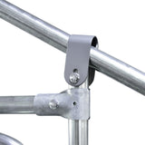 PawHut 10' x 20' x 6.5' Steel Frame Chicken Run with Waterproof and Anti-UV Cover, Lockable Door