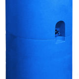 WaterPrepared 55 Gallon Blue Water Storage Tank