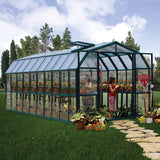 8' x 20' Extra Large Barn-Style Weatherproof Walk-In Greenhouse With Roof Vents