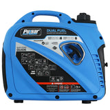 Pulsar 2,200-Watt Parallel Ready Portable Dual Fuel Inverter Generator PG2200BiS