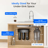 Waterdrop 3-stage Under Counter Direct Connect Filtration System - TSA